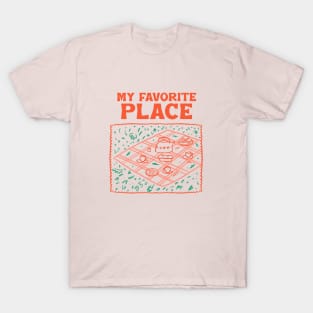 Summer Vibe: A Delightfully Cozy Picnic Date T-Shirt